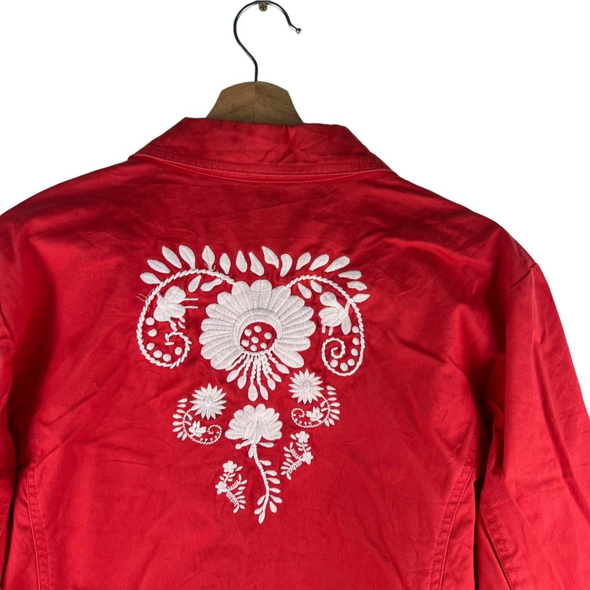 Denim & Co. VINTAGE DENIM&CO CHORE WORK JACKET EMBROIDERY DESIGN BIGLOGO Size US XL / EU 56 / 4 - 8 Thumbnail