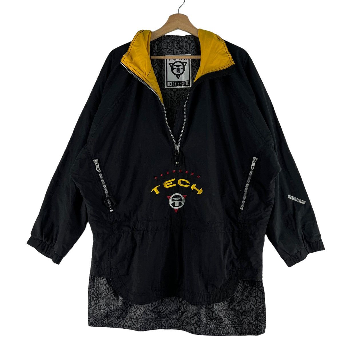 Japanese Brand VINTAGE SURVIVAL JACKET SKI RARE DESIGN OCEAN PACIFIC Size US M / EU 48-50 / 2 - 10 Thumbnail