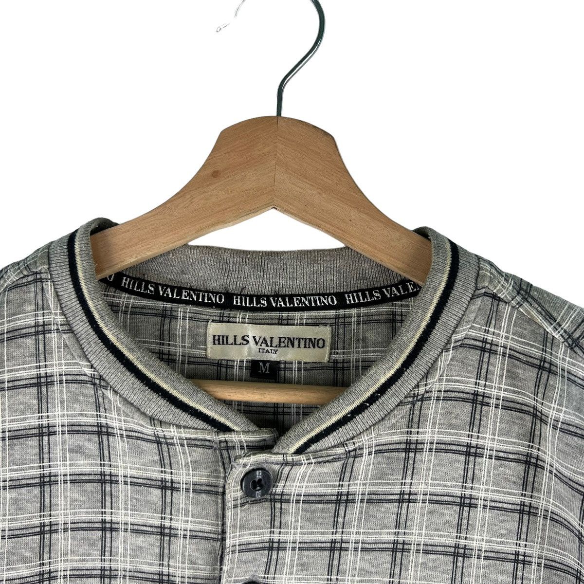 Japanese Brand VINTAGE SWEATSHIRT HILLS VALENTINO ITALY TARTAN DESIGN Size US M / EU 48-50 / 2 - 5 Thumbnail