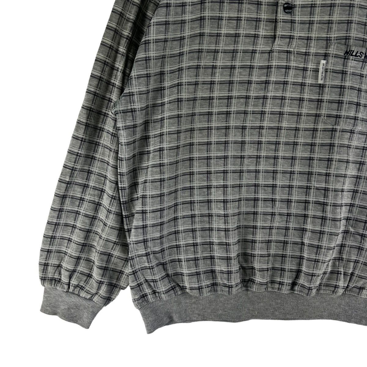 Japanese Brand VINTAGE SWEATSHIRT HILLS VALENTINO ITALY TARTAN DESIGN Size US M / EU 48-50 / 2 - 3 Thumbnail