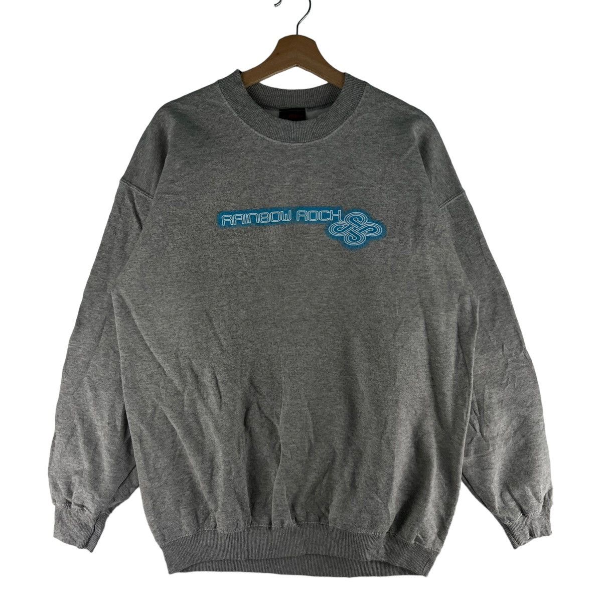 Japanese Brand VINTAGE SWEATSHIRT RAINBOW ROCK SKI STREETWEAR BIG LOGO Size US L / EU 52-54 / 3 - 1 Thumbnail