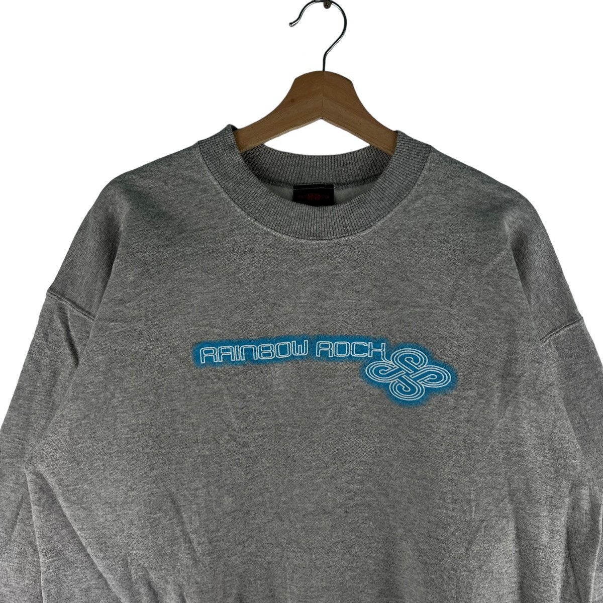 Japanese Brand VINTAGE SWEATSHIRT RAINBOW ROCK SKI STREETWEAR BIG LOGO Size US L / EU 52-54 / 3 - 2 Thumbnail