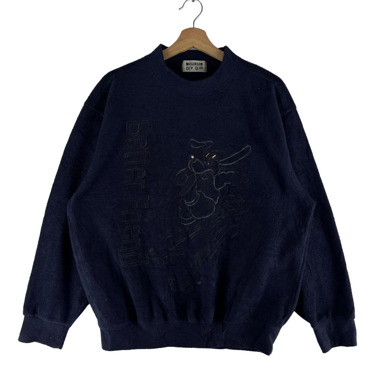 Cartoon Network VINTAGE FLEECE SWEATSHIRT MAGIXSON CITY CLUB BIG LOGO Size US L / EU 52-54 / 3 - 1 Thumbnail