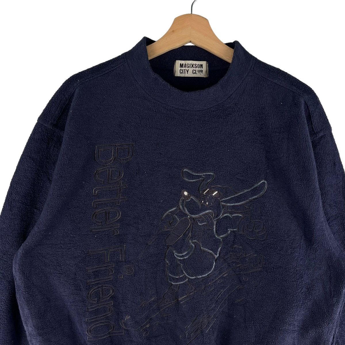 Cartoon Network VINTAGE FLEECE SWEATSHIRT MAGIXSON CITY CLUB BIG LOGO Size US L / EU 52-54 / 3 - 2 Thumbnail