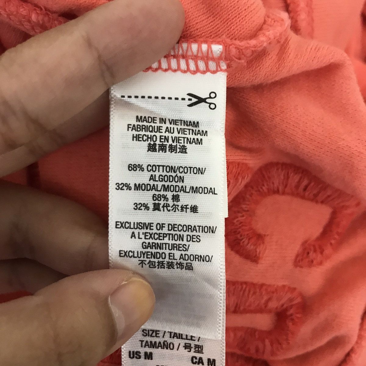 Juicy Couture Jeans JUICY CONTURE Embroidered Orange Neon Hooded Sweater Size US M / EU 48-50 / 2 - 7 Thumbnail