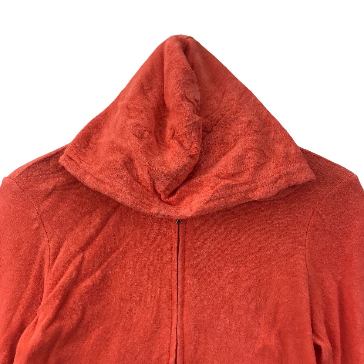 Juicy Couture Jeans JUICY CONTURE Embroidered Orange Neon Hooded Sweater Size US M / EU 48-50 / 2 - 4 Thumbnail