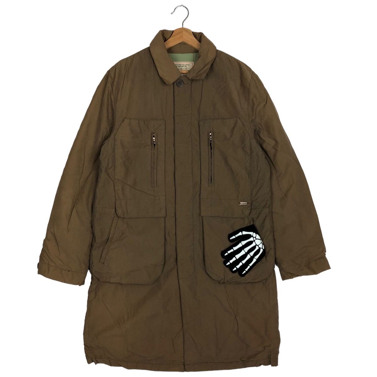 Guess VINTAGE LONG JACKET GUESS MILITARY ARMY DESIGN Size US M / EU 48-50 / 2 - 1 Thumbnail