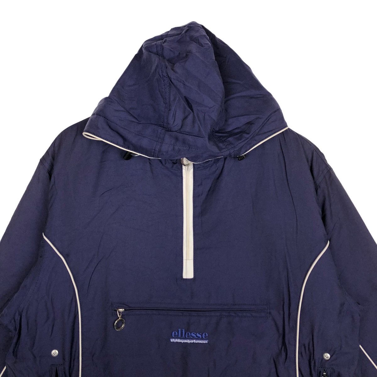 Japanese Brand VINTAGE SURVIVAL JACKET ELLESSE JAPAN Size US M / EU 48-50 / 2 - 2 Thumbnail
