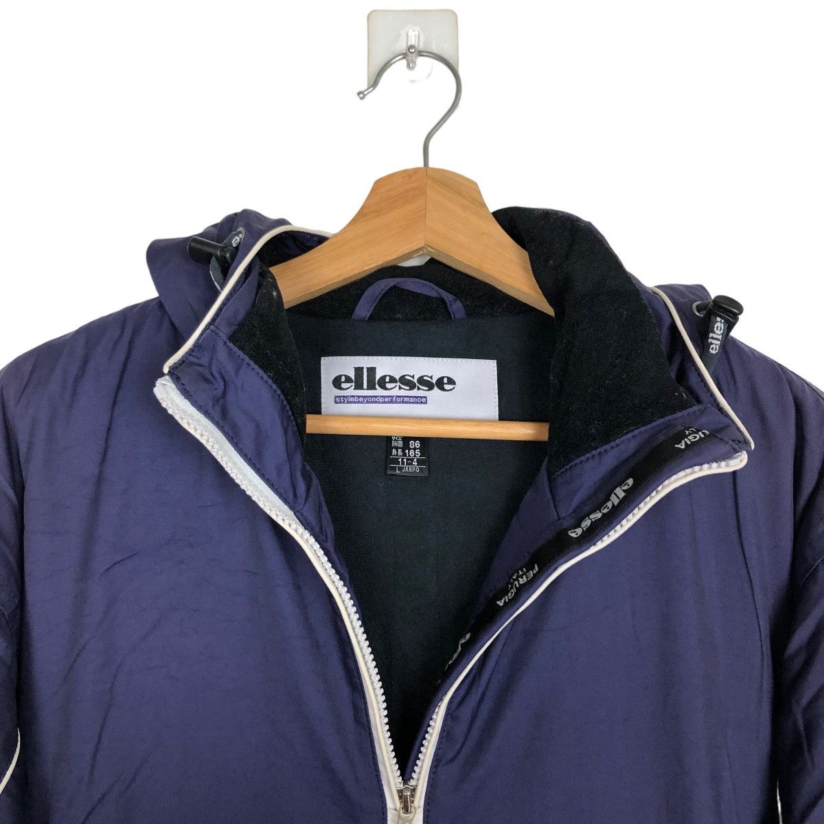 Japanese Brand VINTAGE SURVIVAL JACKET ELLESSE JAPAN Size US M / EU 48-50 / 2 - 9 Thumbnail