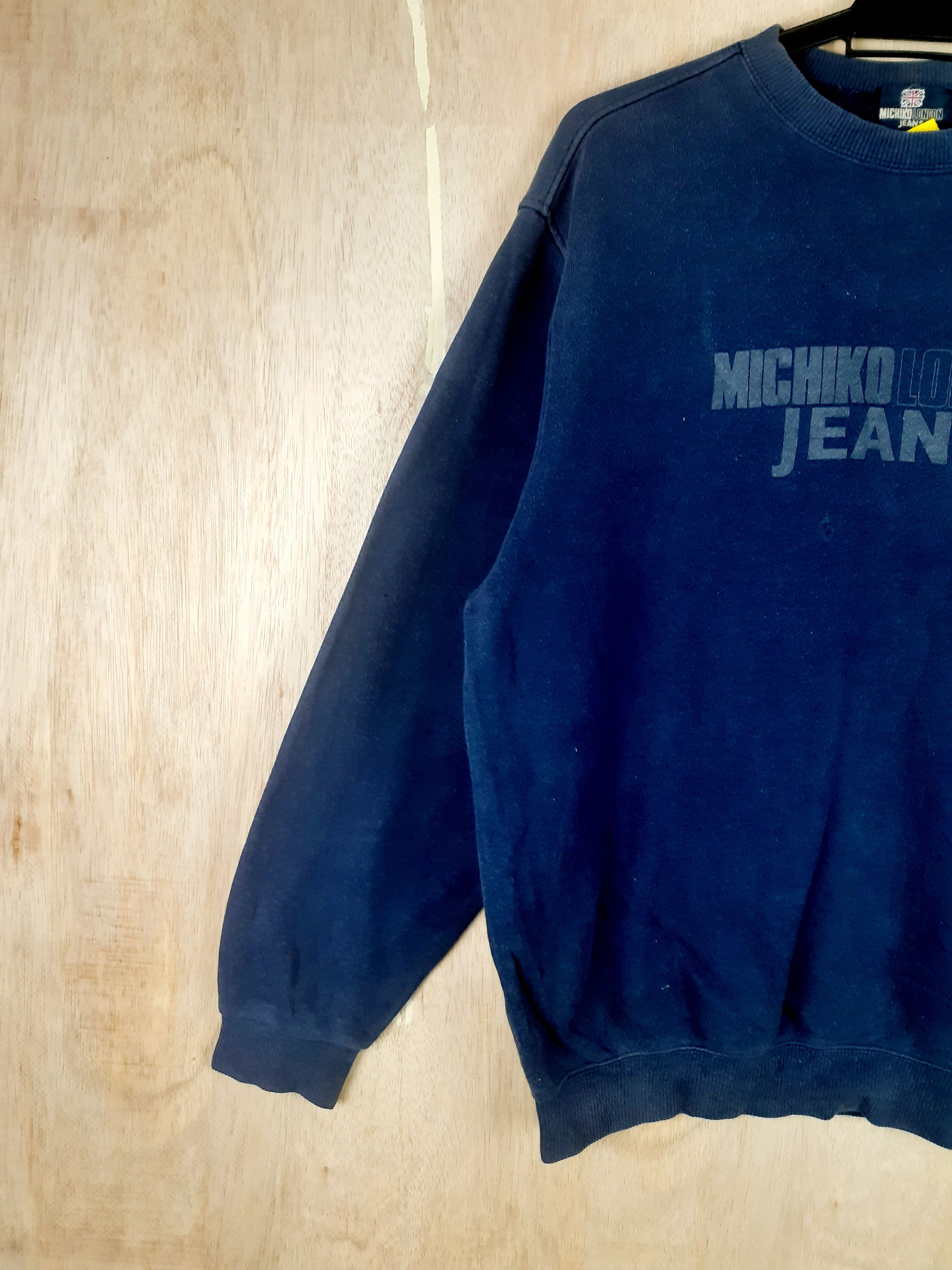 Michiko Koshino London Michiko London Jeans faded blue sweater #3063 Size US L / EU 52-54 / 3 - 3 Thumbnail