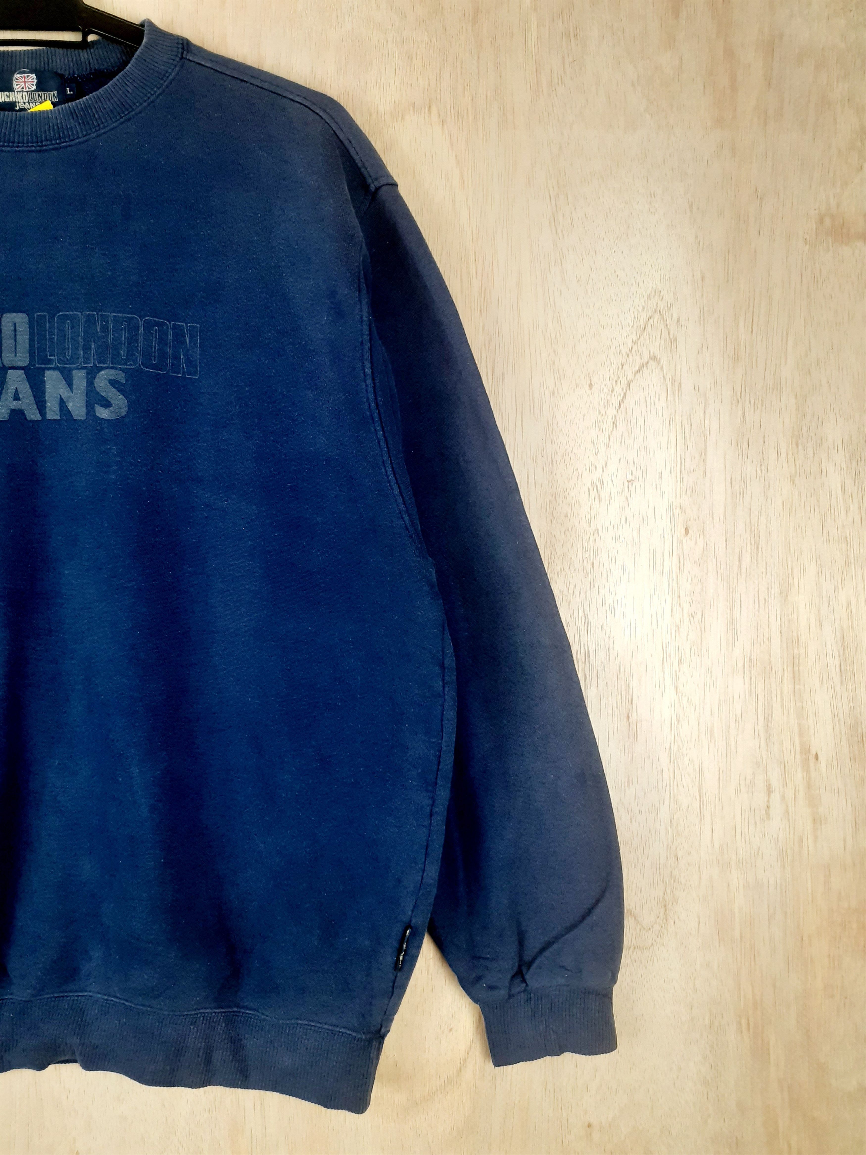Michiko Koshino London Michiko London Jeans faded blue sweater #3063 Size US L / EU 52-54 / 3 - 5 Thumbnail