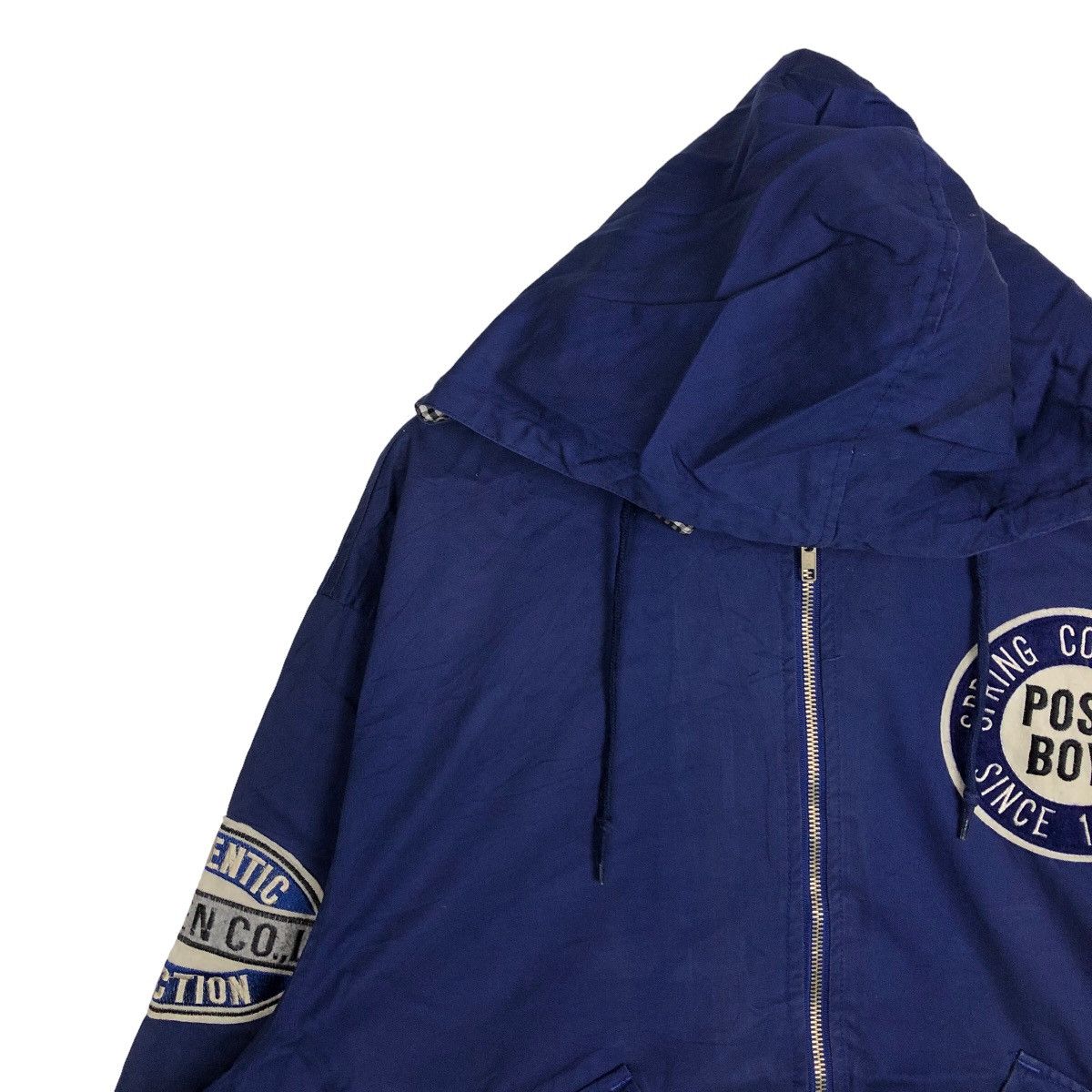 Japanese Brand VINTAGE POSH BOY BOMBER JACKET EMBROIDERED BIG LOGO SPELLOUT Size US L / EU 52-54 / 3 - 6 Thumbnail