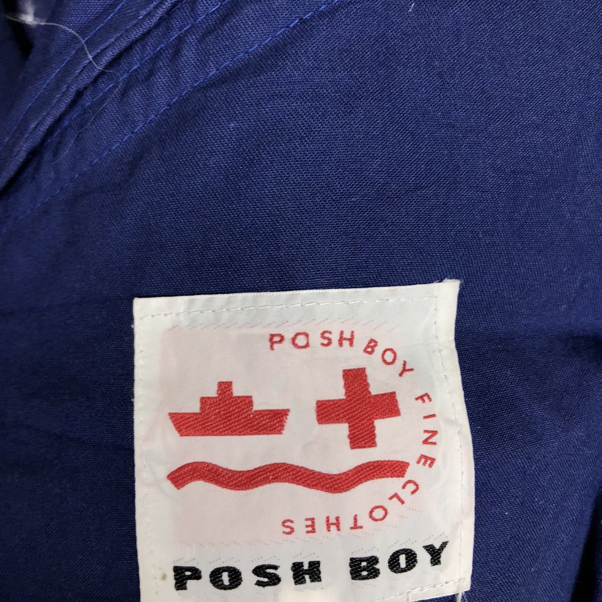 Japanese Brand VINTAGE POSH BOY BOMBER JACKET EMBROIDERED BIG LOGO SPELLOUT Size US L / EU 52-54 / 3 - 14 Thumbnail