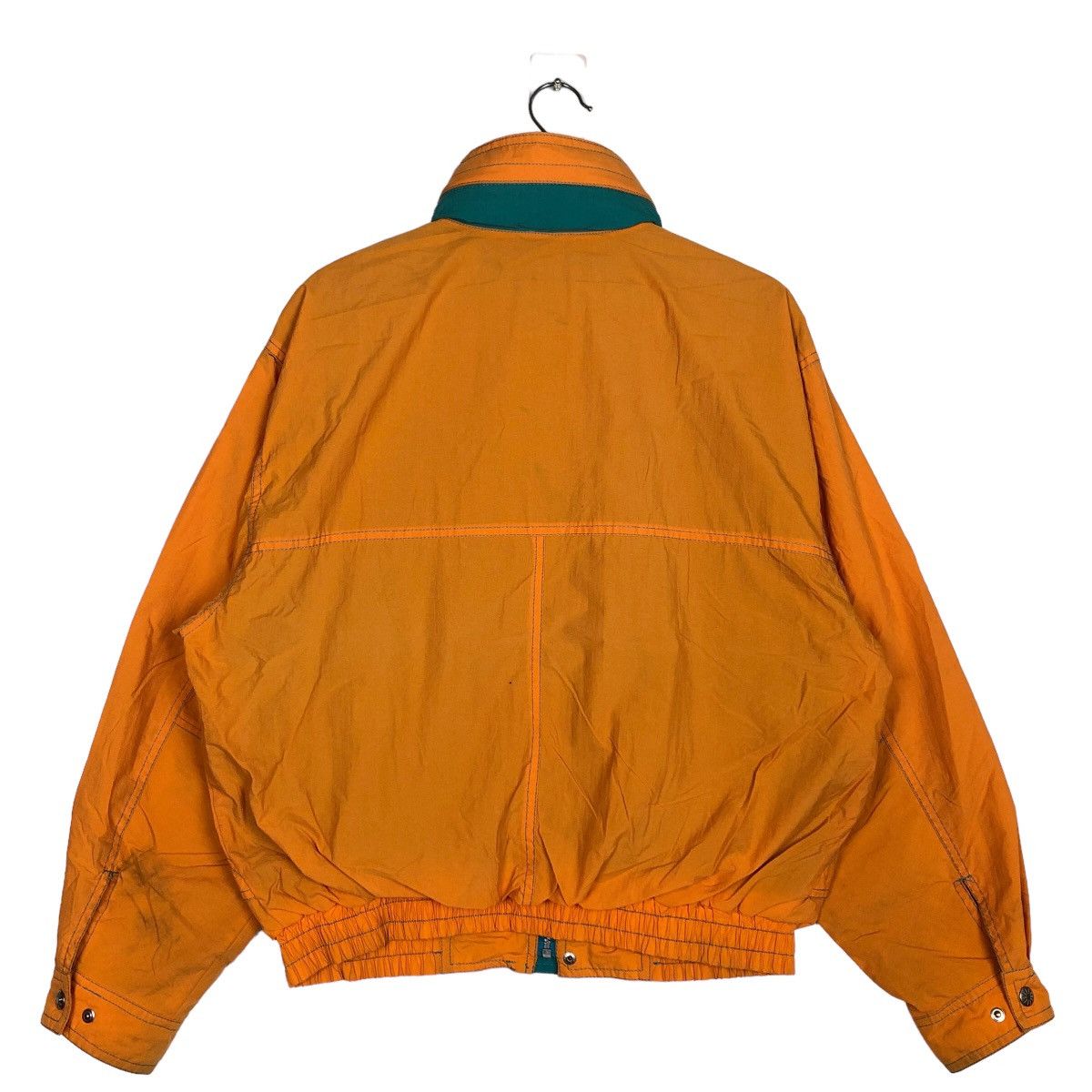 Japanese Brand VINTAGE BOMBER JACKET ADRIA SPORTS BIG LOGO ISSEY MIYAKE Size US L / EU 52-54 / 3 - 7 Thumbnail