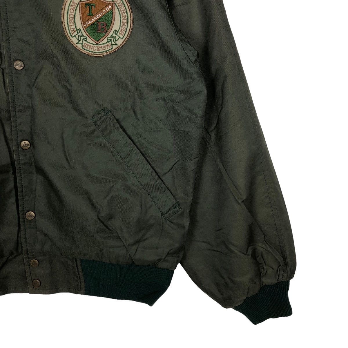 Japanese Brand VINTAGE BOMBER JACKET TARAS BOULBA INSPIRE ISSEY MIYAKE Size US M / EU 48-50 / 2 - 4 Thumbnail