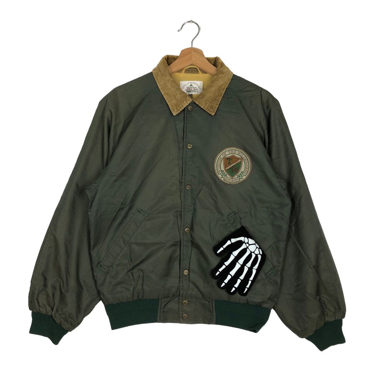Japanese Brand VINTAGE BOMBER JACKET TARAS BOULBA INSPIRE ISSEY MIYAKE Size US M / EU 48-50 / 2 - 1 Thumbnail
