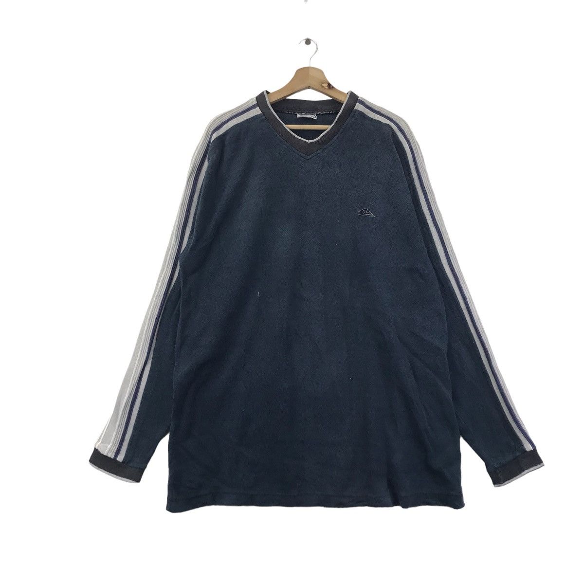 Quiksilver Vintage 90s QUIKSILVER USA SURFWEAR Surf Oversize Sweatshirt Size US L / EU 52-54 / 3 - 1 Thumbnail