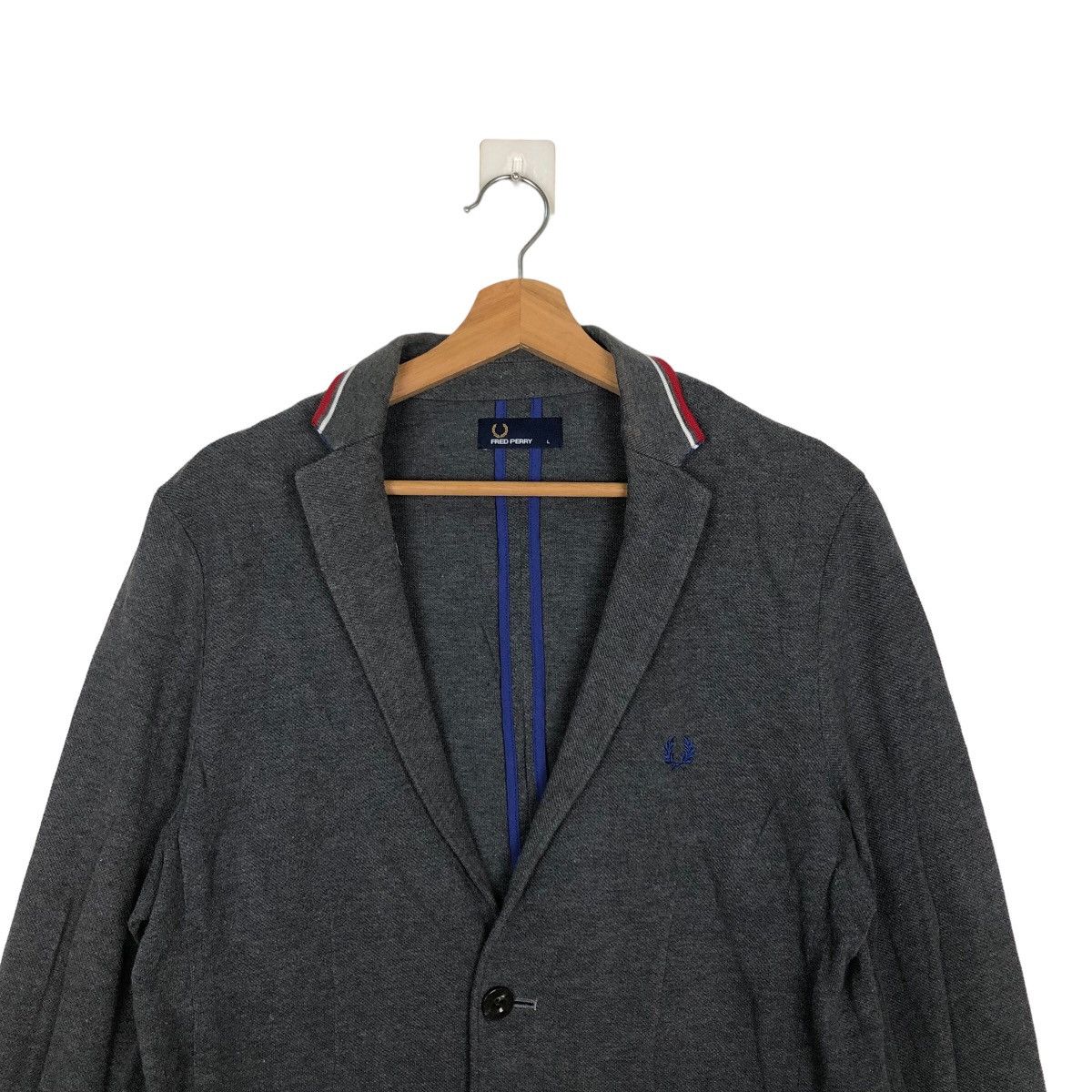 Japanese Brand VINTAGE CARDIGAN CHORE JACKET FRED PERRY RAFF SIMONS DESIGN Size US L / EU 52-54 / 3 - 2 Thumbnail