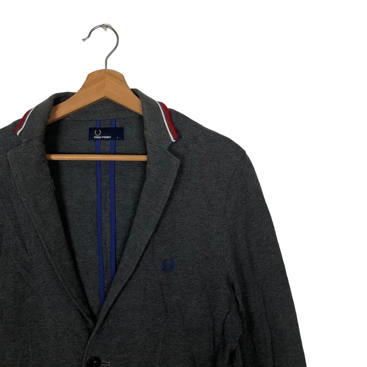 Japanese Brand VINTAGE CARDIGAN CHORE JACKET FRED PERRY RAFF SIMONS DESIGN Size US L / EU 52-54 / 3 - 5 Thumbnail