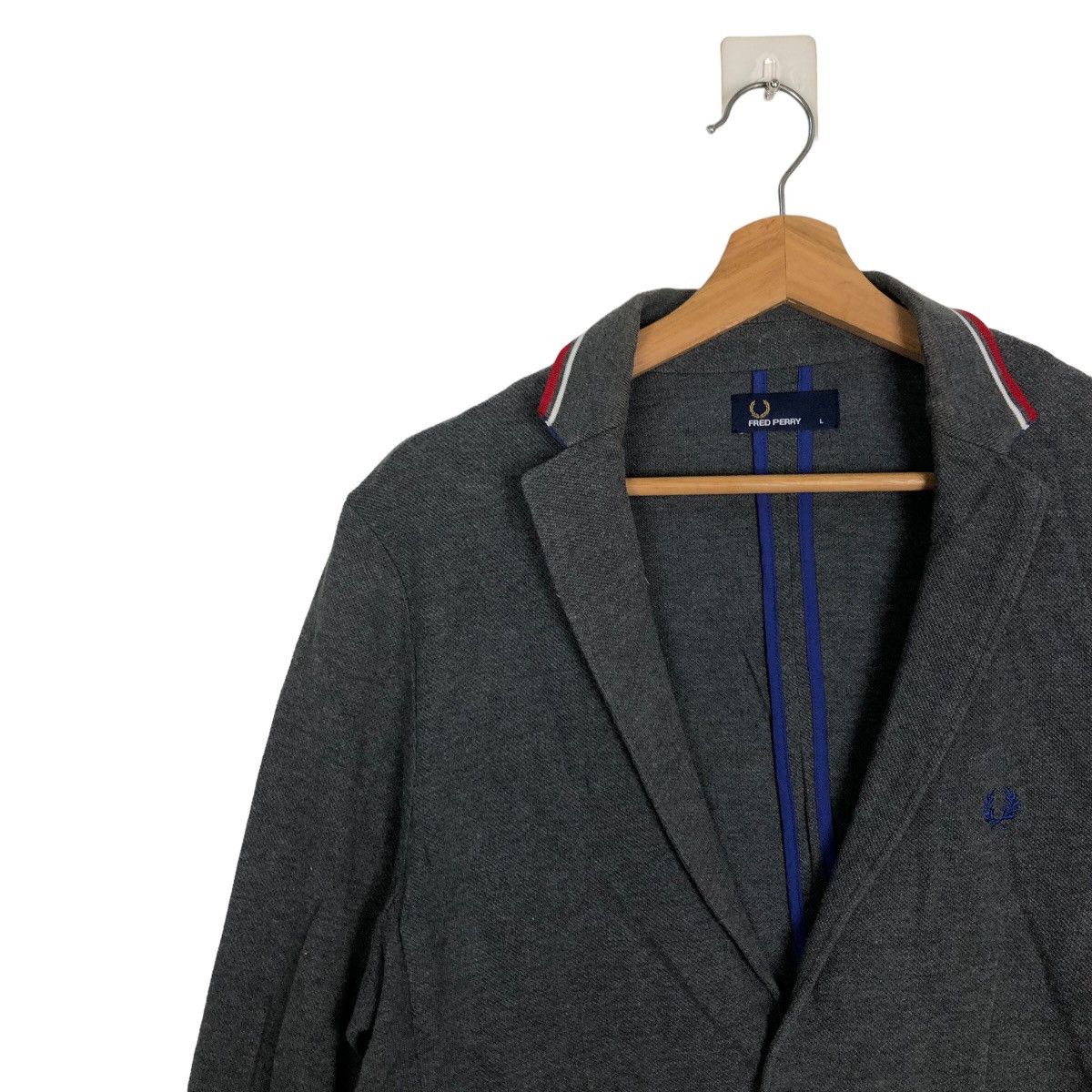 Japanese Brand VINTAGE CARDIGAN CHORE JACKET FRED PERRY RAFF SIMONS DESIGN Size US L / EU 52-54 / 3 - 6 Thumbnail