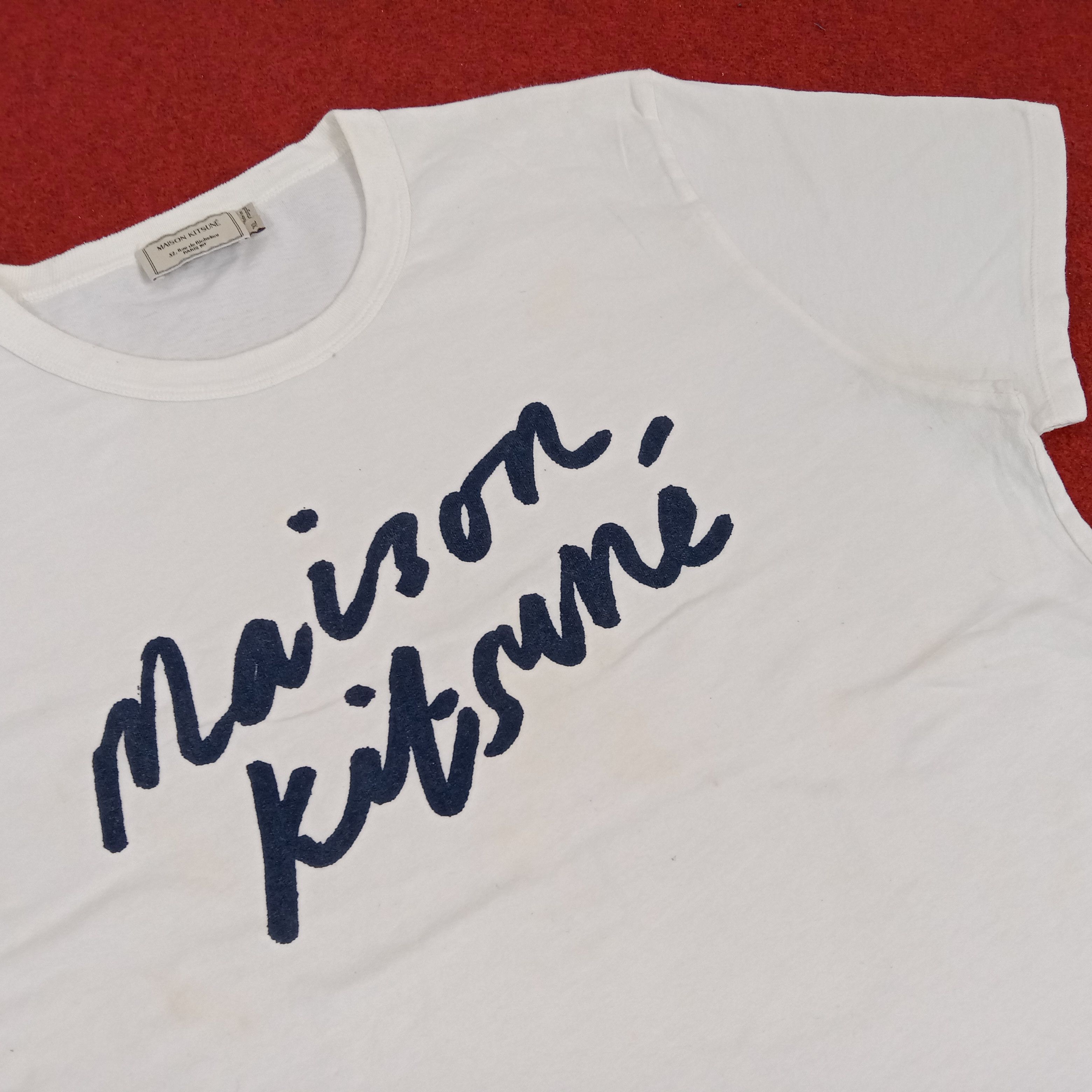 Maison Kitsune × Vintage Maison Kitsune Art Style Center Design Tshirt Size US L / EU 52-54 / 3 - 2 Thumbnail
