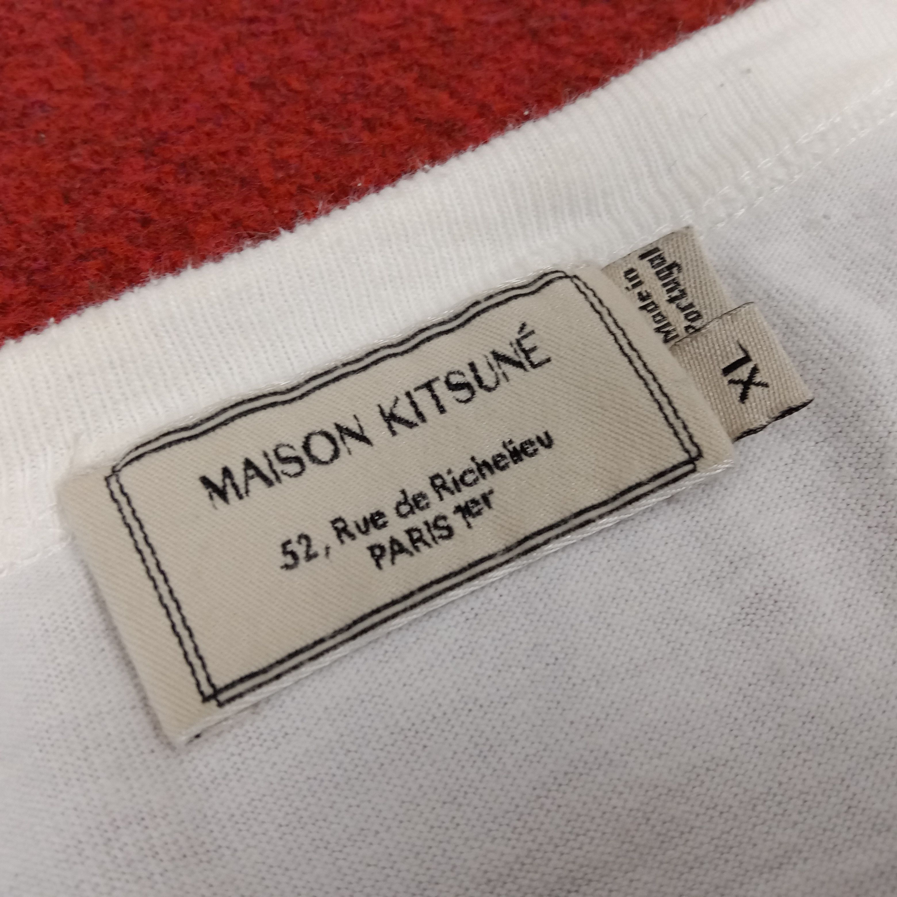 Maison Kitsune × Vintage Maison Kitsune Art Style Center Design Tshirt Size US L / EU 52-54 / 3 - 5 Thumbnail