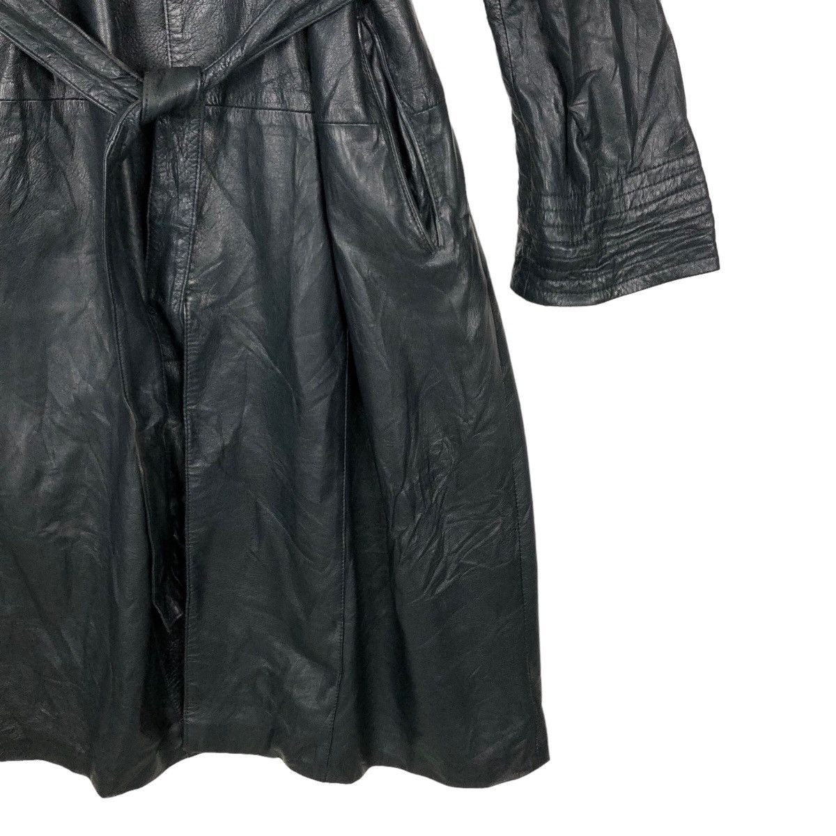 Japanese Brand VINTAGE LEATHER LONG JACKET TIMYR MADRID INSPIRE RICK OWNES Size US M / EU 48-50 / 2 - 4 Thumbnail