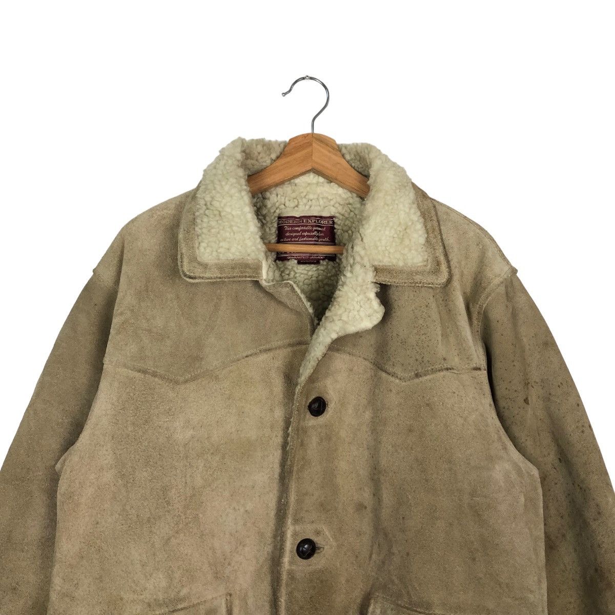Genuine Leather VINTAGE CREATION CUBE GENUINE LEATHER JACKET ISSEY MIYAKE Size US M / EU 48-50 / 2 - 2 Thumbnail