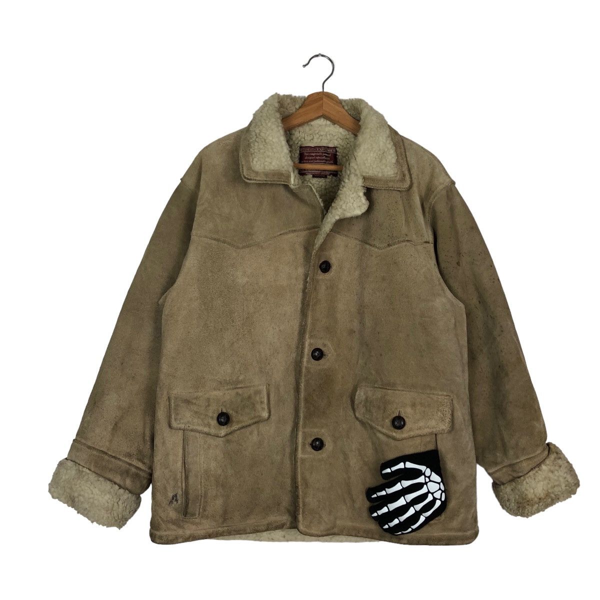 Genuine Leather VINTAGE CREATION CUBE GENUINE LEATHER JACKET ISSEY MIYAKE Size US M / EU 48-50 / 2 - 1 Thumbnail