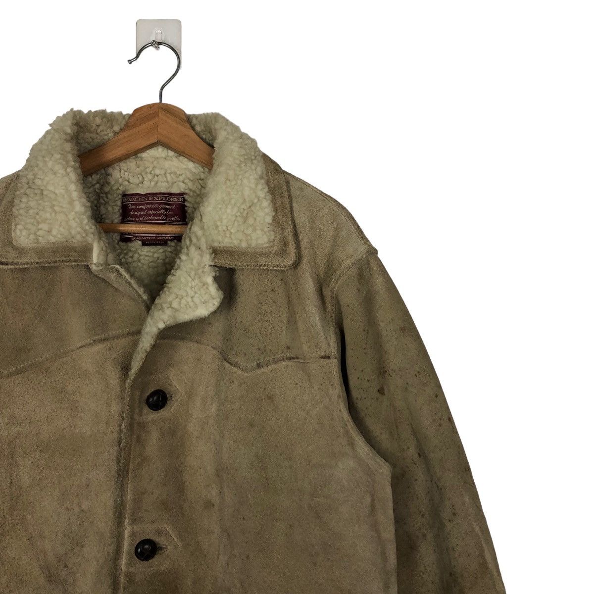 Genuine Leather VINTAGE CREATION CUBE GENUINE LEATHER JACKET ISSEY MIYAKE Size US M / EU 48-50 / 2 - 5 Thumbnail