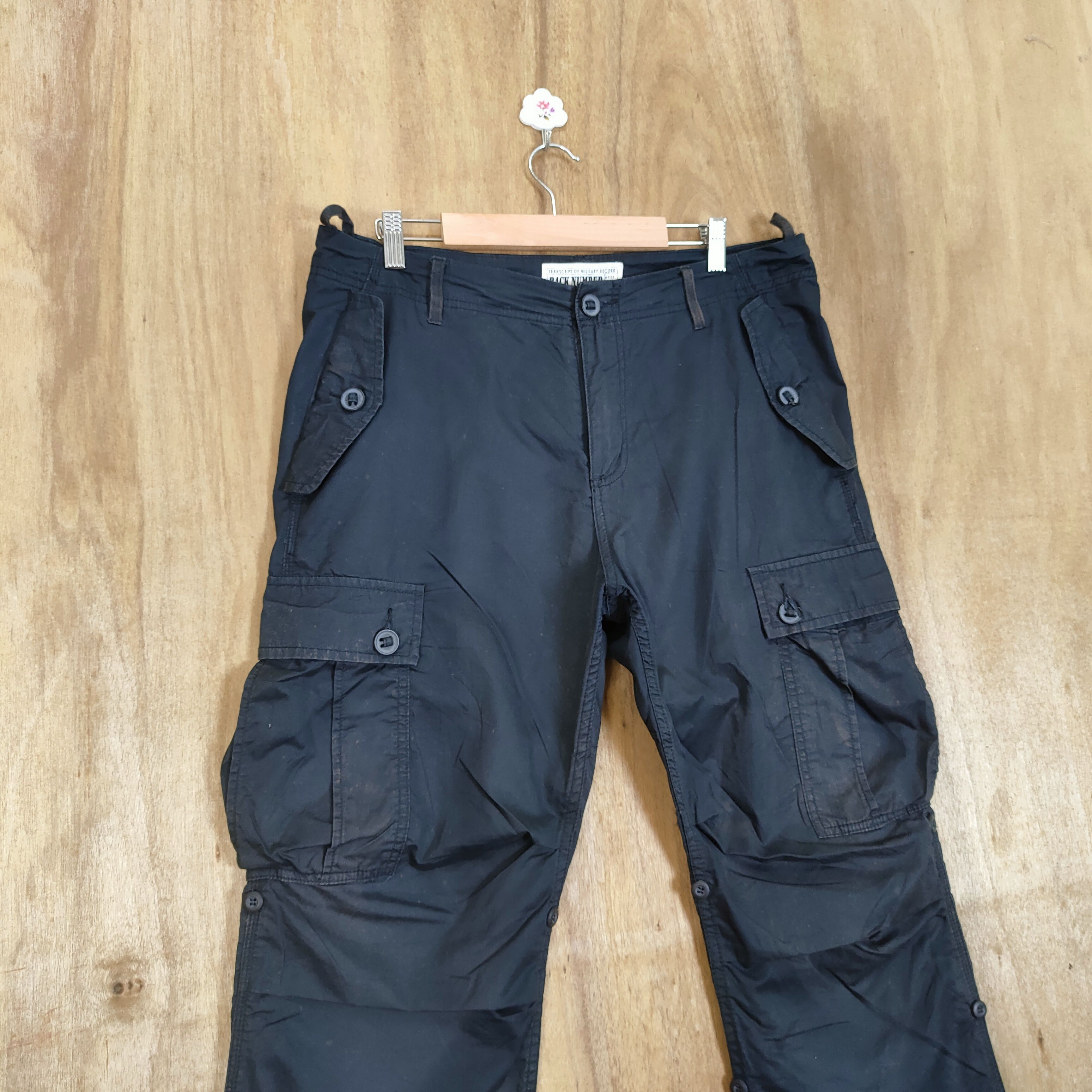 Japanese Brand VINTAGE JAPANESE BONDAGE CARGO PANTS Size US 34 / EU 50 - 4 Thumbnail