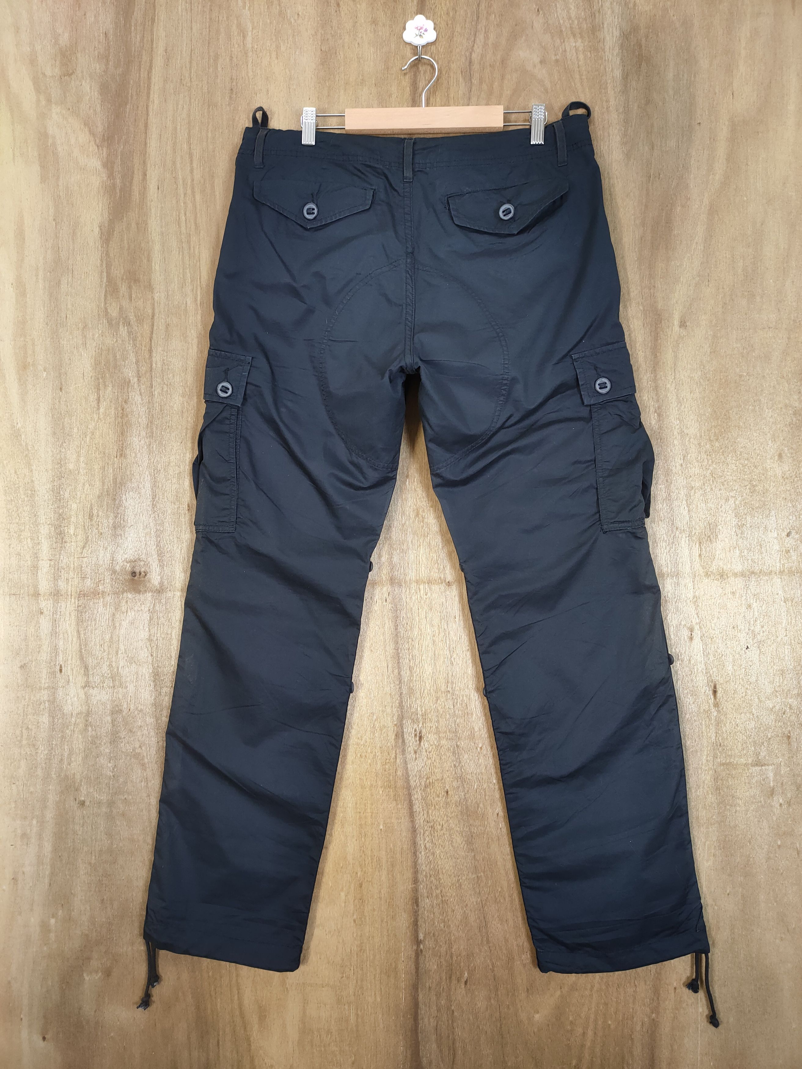 Japanese Brand VINTAGE JAPANESE BONDAGE CARGO PANTS Size US 34 / EU 50 - 7 Thumbnail