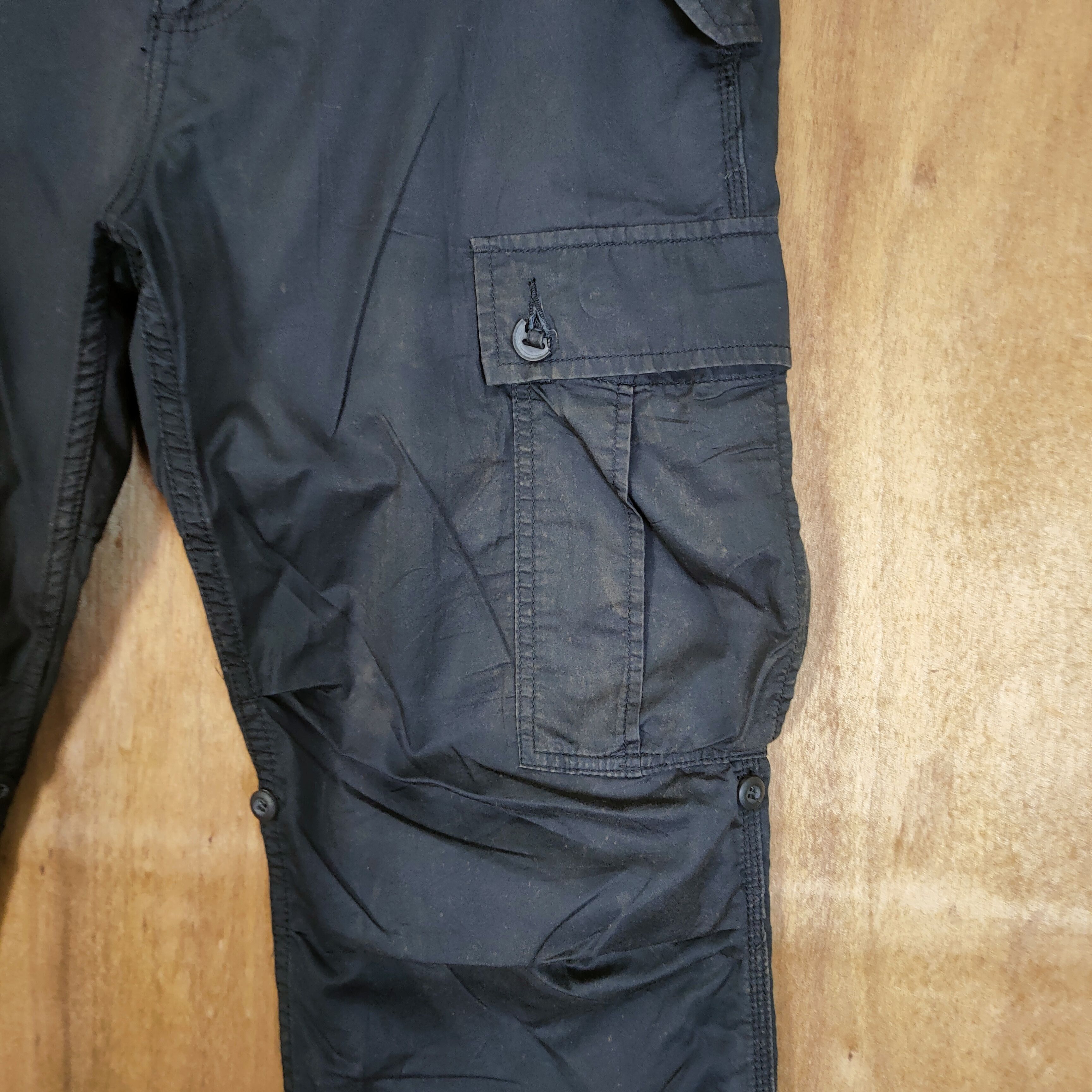 Japanese Brand VINTAGE JAPANESE BONDAGE CARGO PANTS Size US 34 / EU 50 - 8 Thumbnail