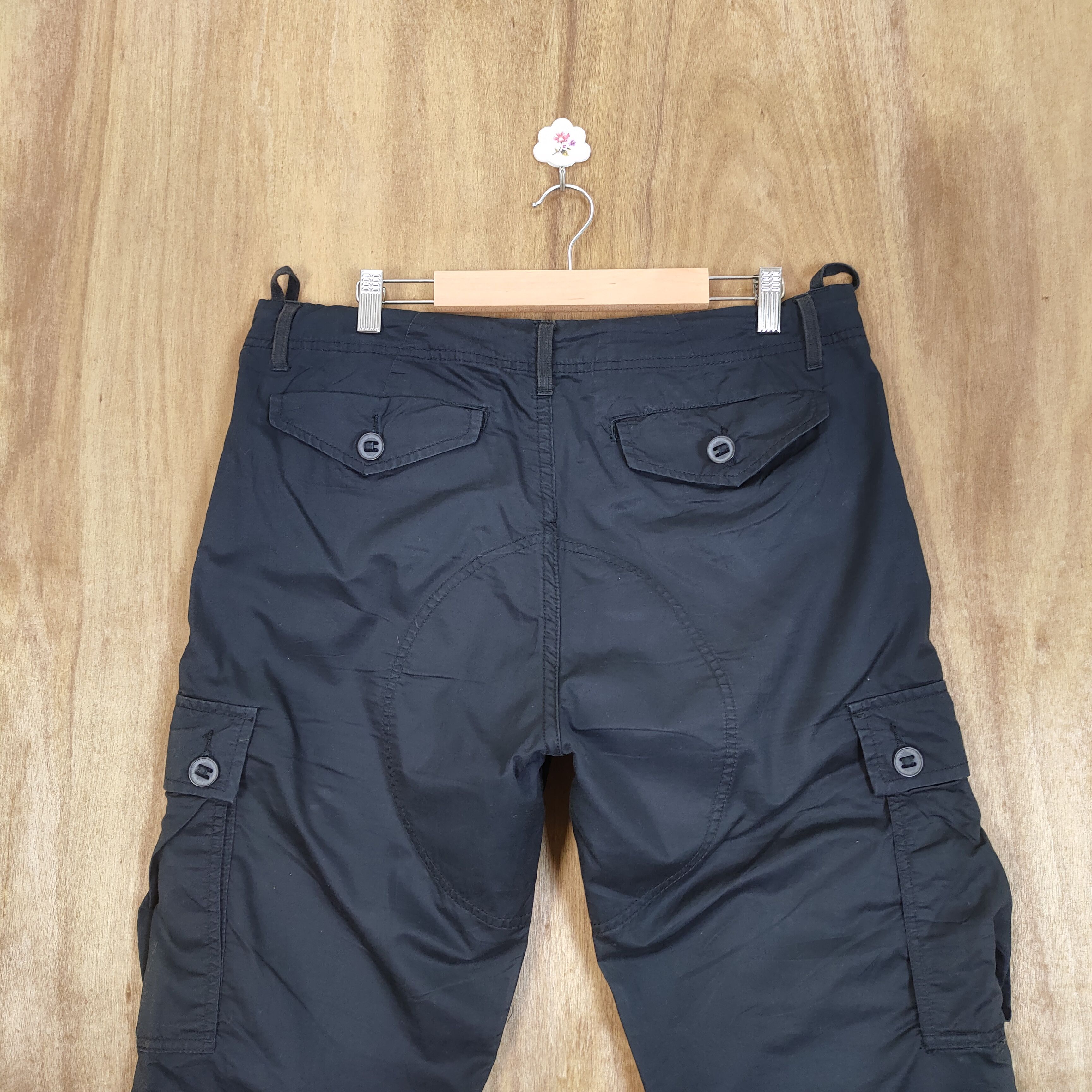Japanese Brand VINTAGE JAPANESE BONDAGE CARGO PANTS Size US 34 / EU 50 - 10 Thumbnail
