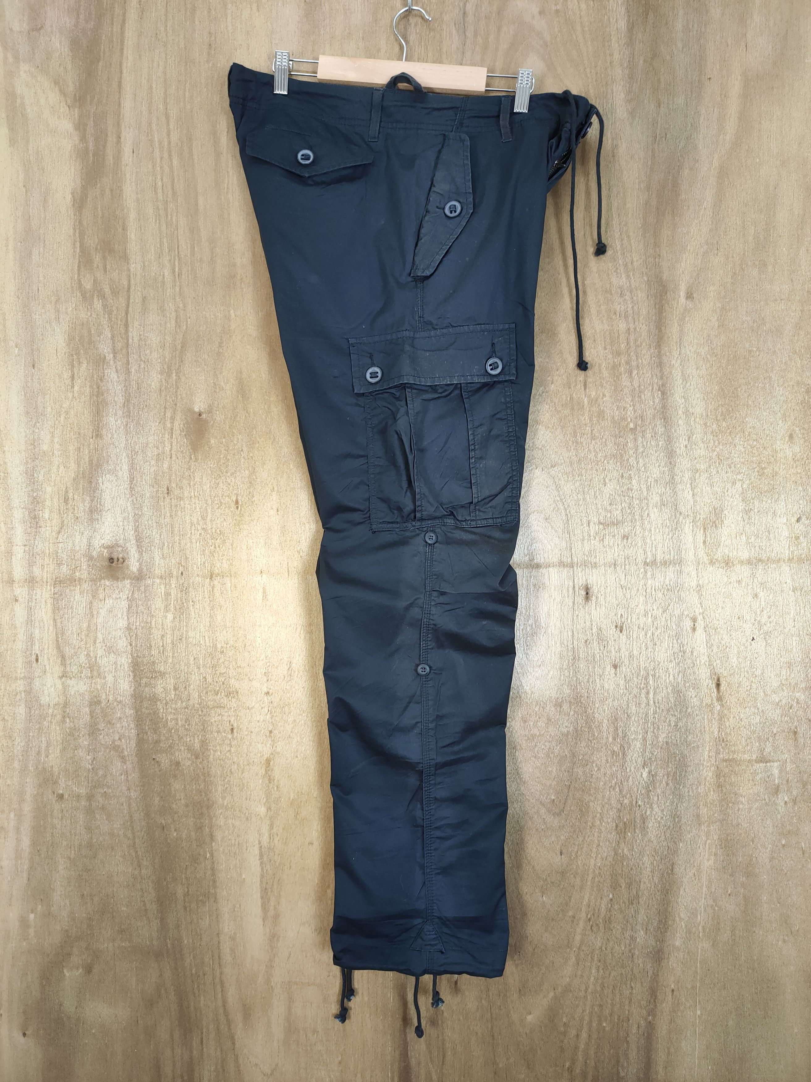 Japanese Brand VINTAGE JAPANESE BONDAGE CARGO PANTS Size US 34 / EU 50 - 15 Thumbnail