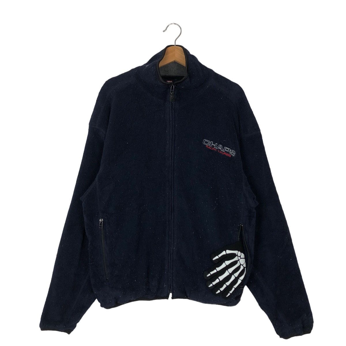 Japanese Brand VINTAGE FLEECE JACKET CHAPS RALPH LAUREN Size US M / EU 48-50 / 2 - 1 Thumbnail