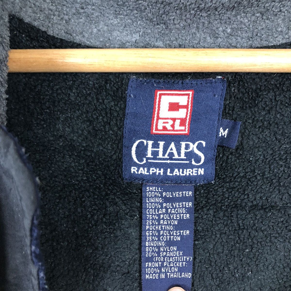 Japanese Brand VINTAGE FLEECE JACKET CHAPS RALPH LAUREN Size US M / EU 48-50 / 2 - 11 Thumbnail