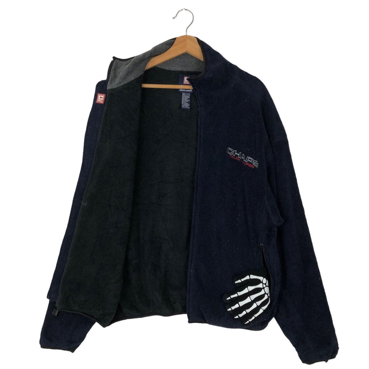 Japanese Brand VINTAGE FLEECE JACKET CHAPS RALPH LAUREN Size US M / EU 48-50 / 2 - 8 Thumbnail