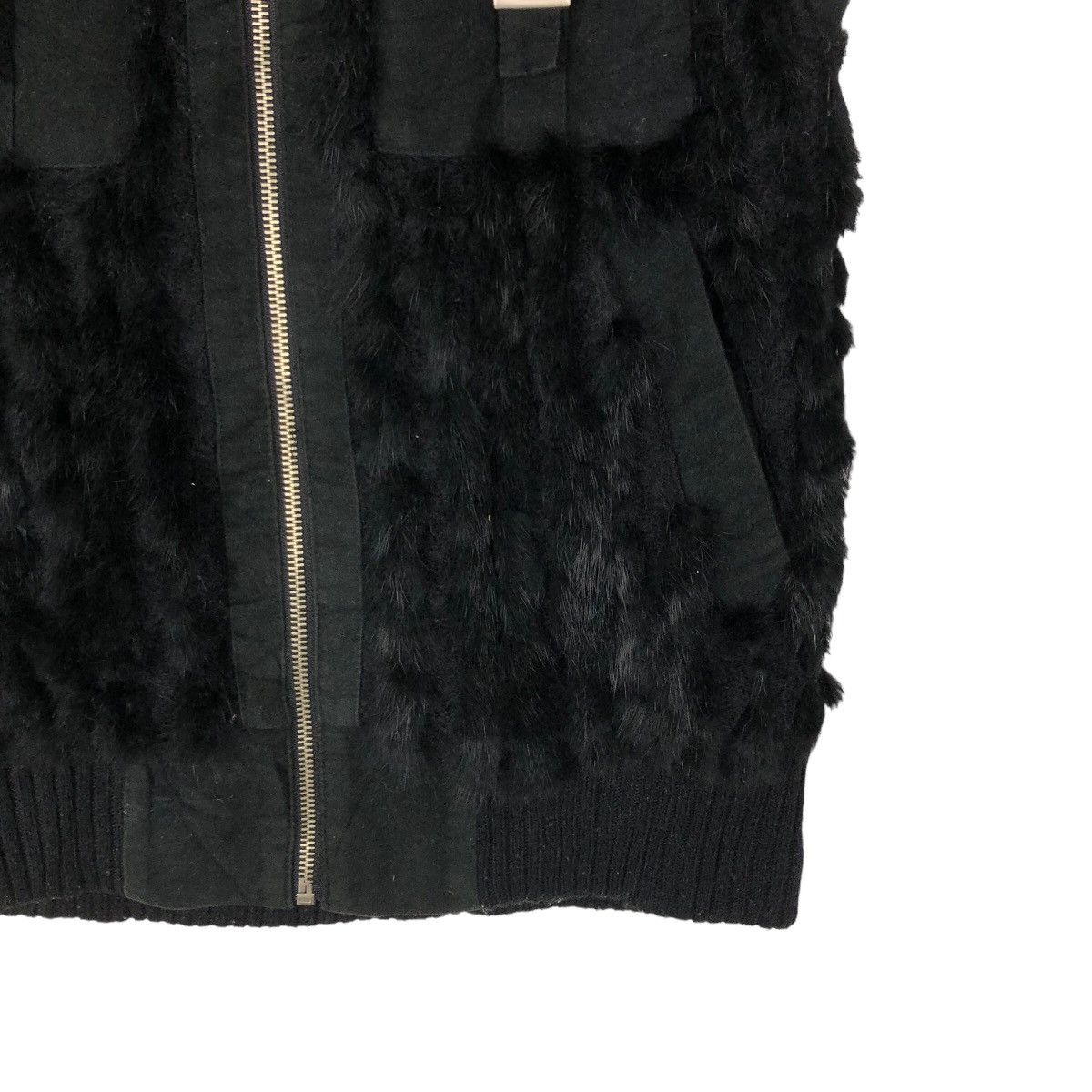 Japanese Brand VINTAGE MINK FUR TANK TOP VEST INSPIRED RAFF SIMONS Size US M / EU 48-50 / 2 - 4 Thumbnail