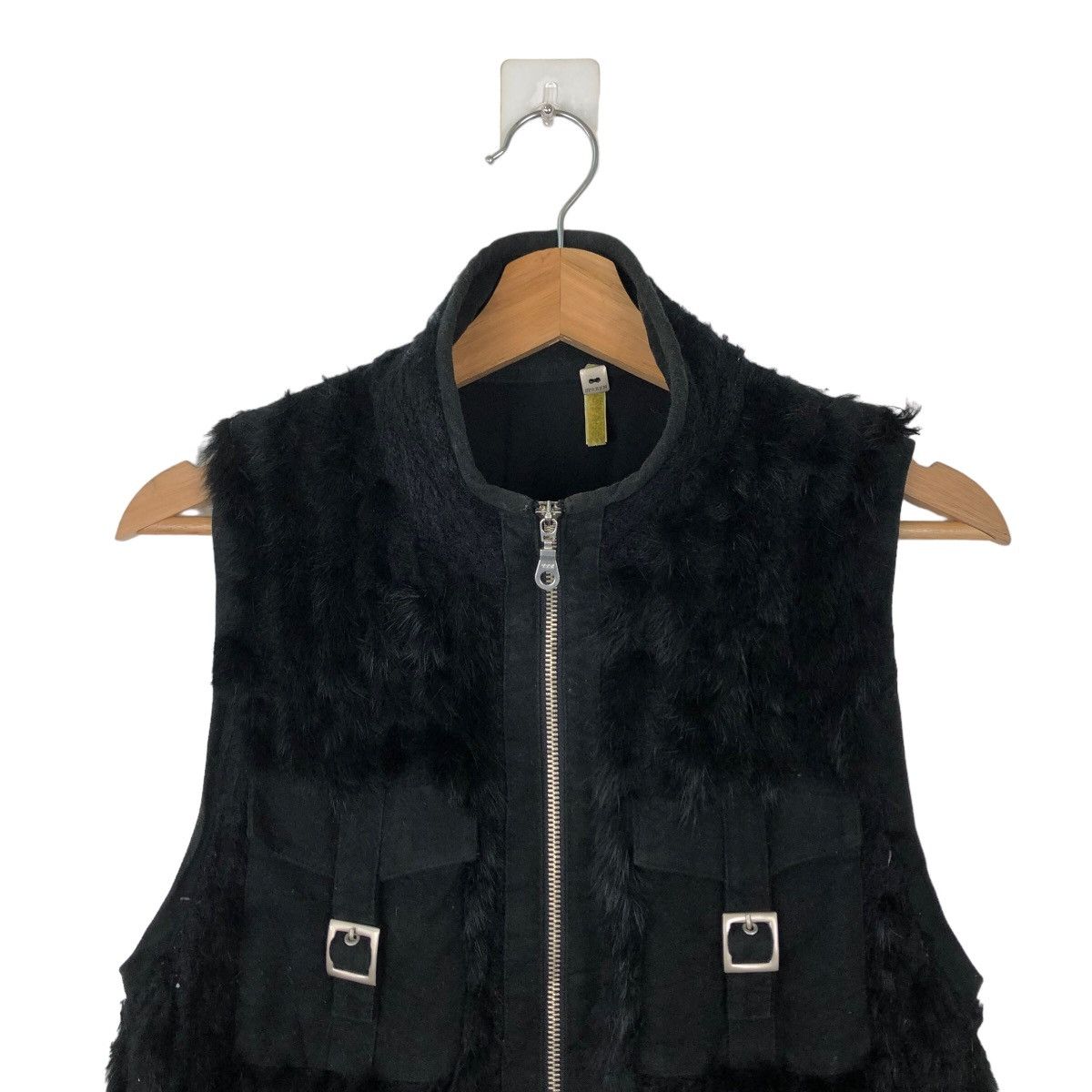 Japanese Brand VINTAGE MINK FUR TANK TOP VEST INSPIRED RAFF SIMONS Size US M / EU 48-50 / 2 - 2 Thumbnail