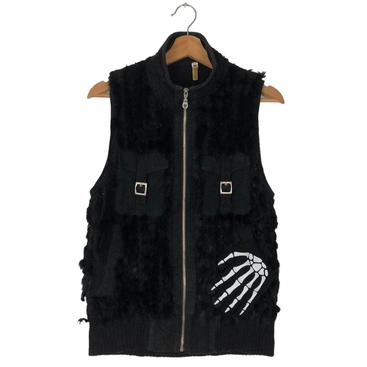 VINTAGE MINK FUR TANK TOP VEST INSPIRED RAFF SIMONS