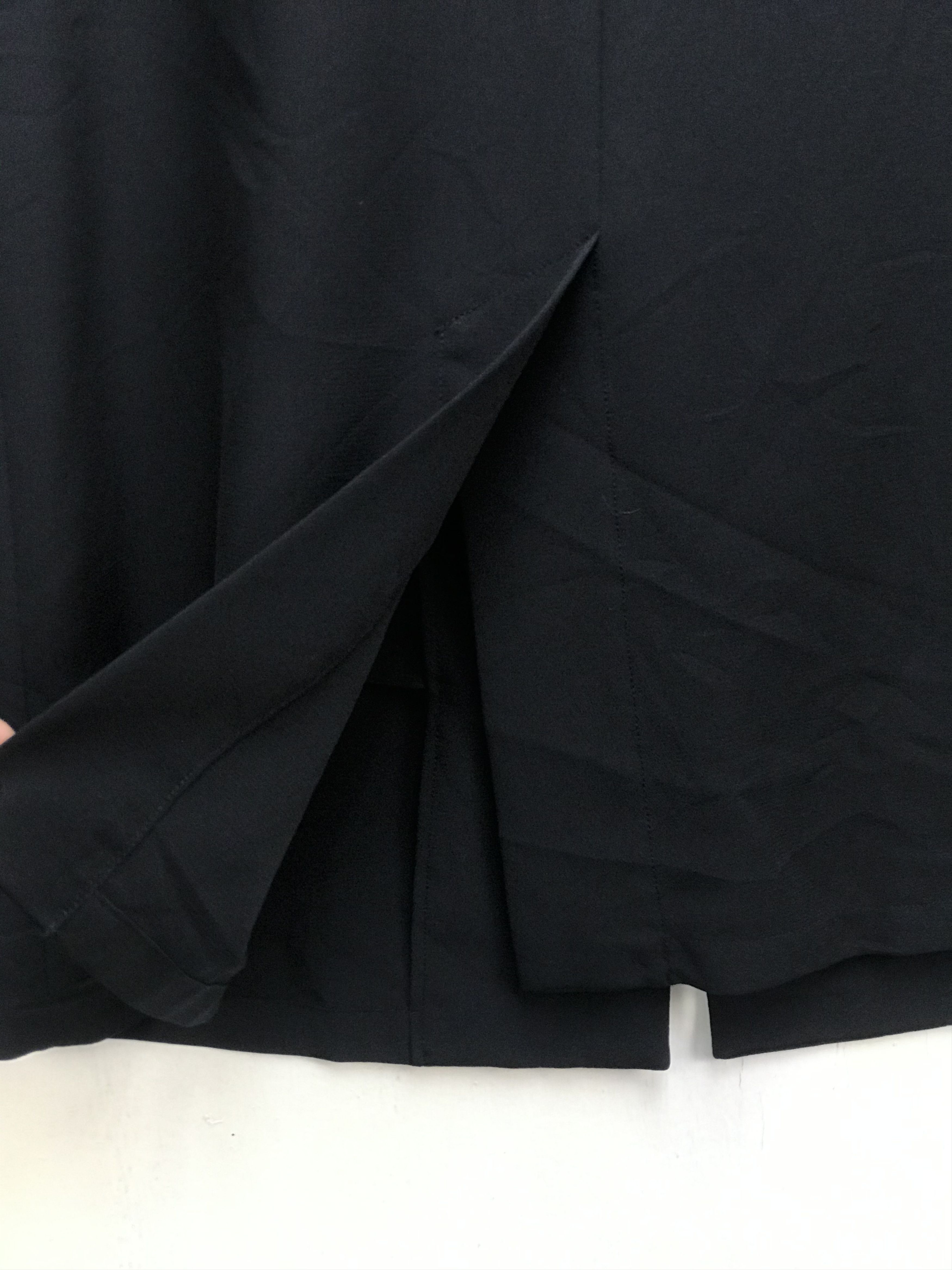 agnes b. Agnes B Minimalist Black Button Jacket Paris Designer Size S / US 4 / IT 40 - 6 Thumbnail