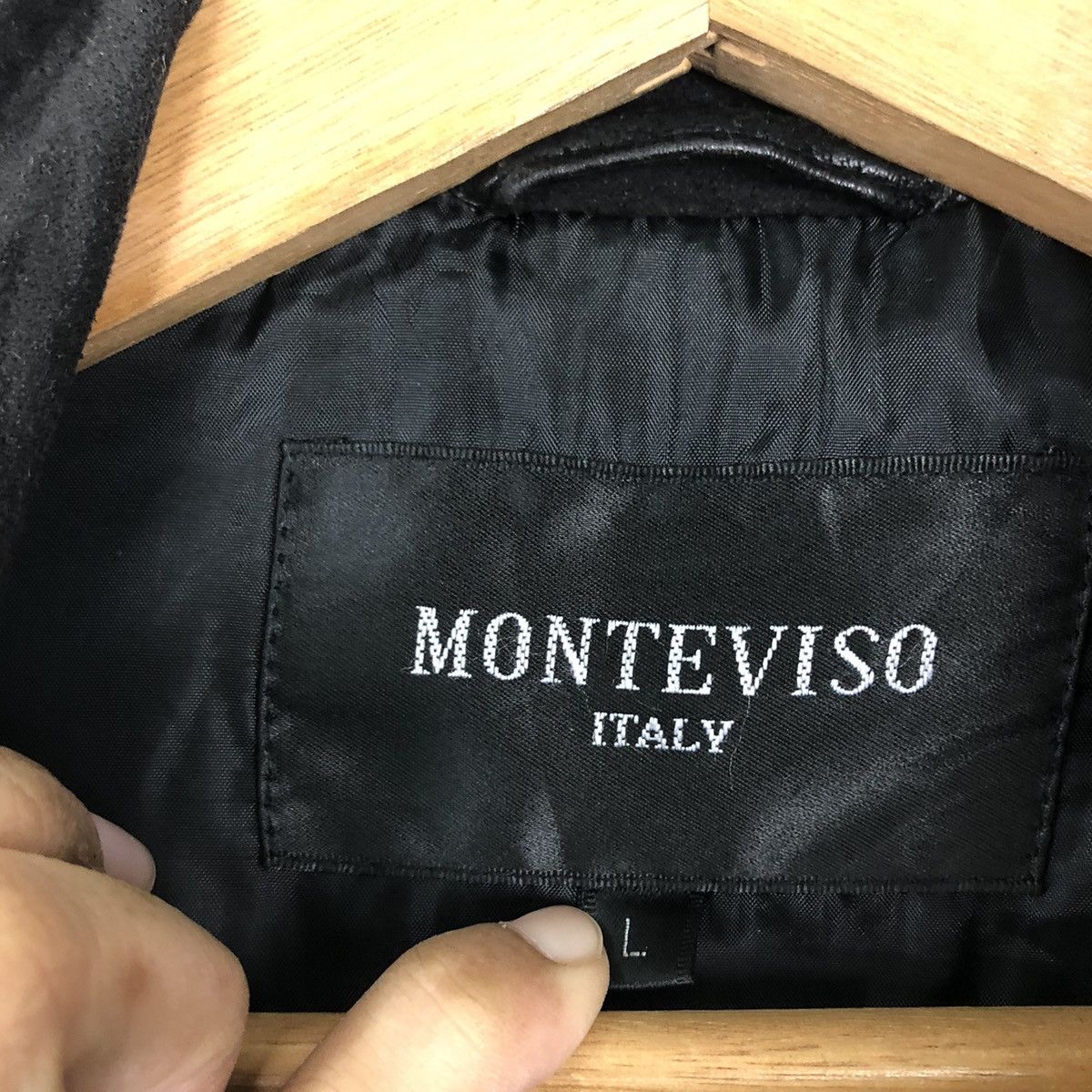Japanese Brand VINTAGE SOFT LEATHER JACKET MONTEVISO ITALY ISSEYMIYAKE Size US L / EU 52-54 / 3 - 12 Thumbnail