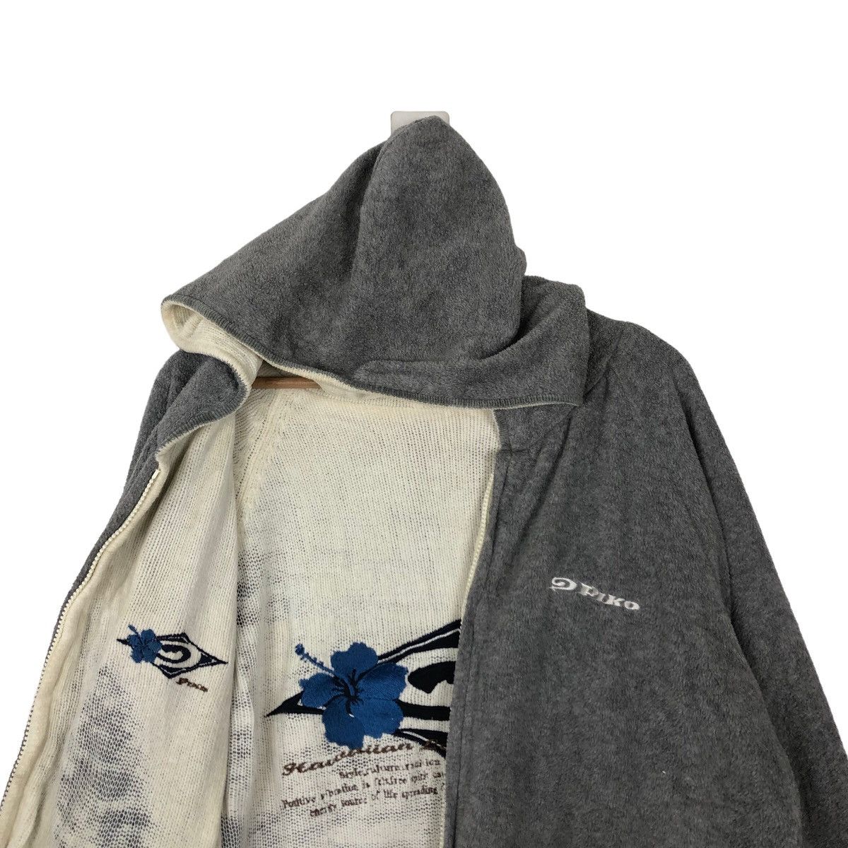 Japanese Brand VINTAGE REVERSIBLE JACKET PIKO HAWAII BIG LOGO Size US L / EU 52-54 / 3 - 10 Thumbnail