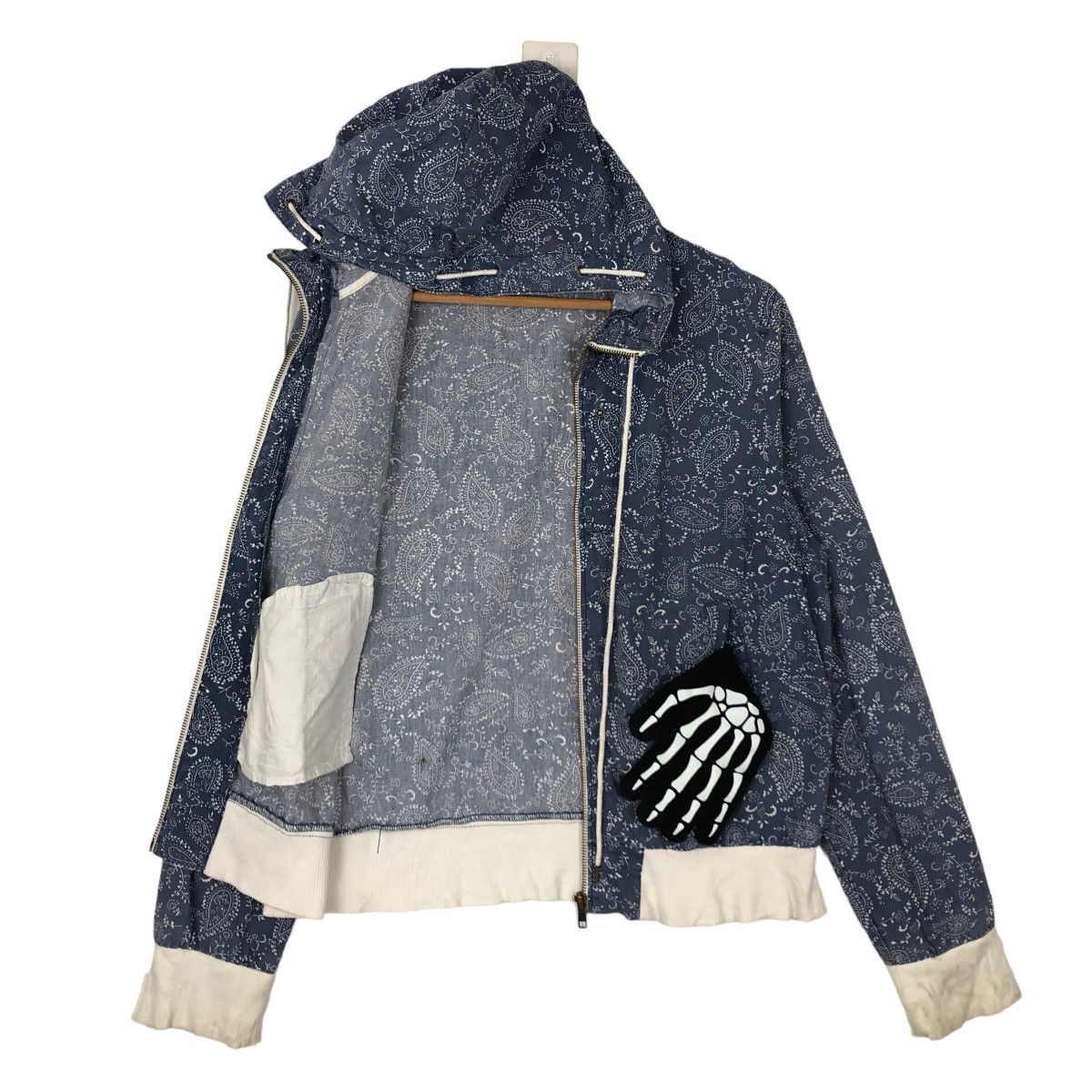 Japanese Brand VINTAGE H&M PESLEY DESIGN OVER PRINT JACKET JAPAN MADE Size US M / EU 48-50 / 2 - 9 Thumbnail