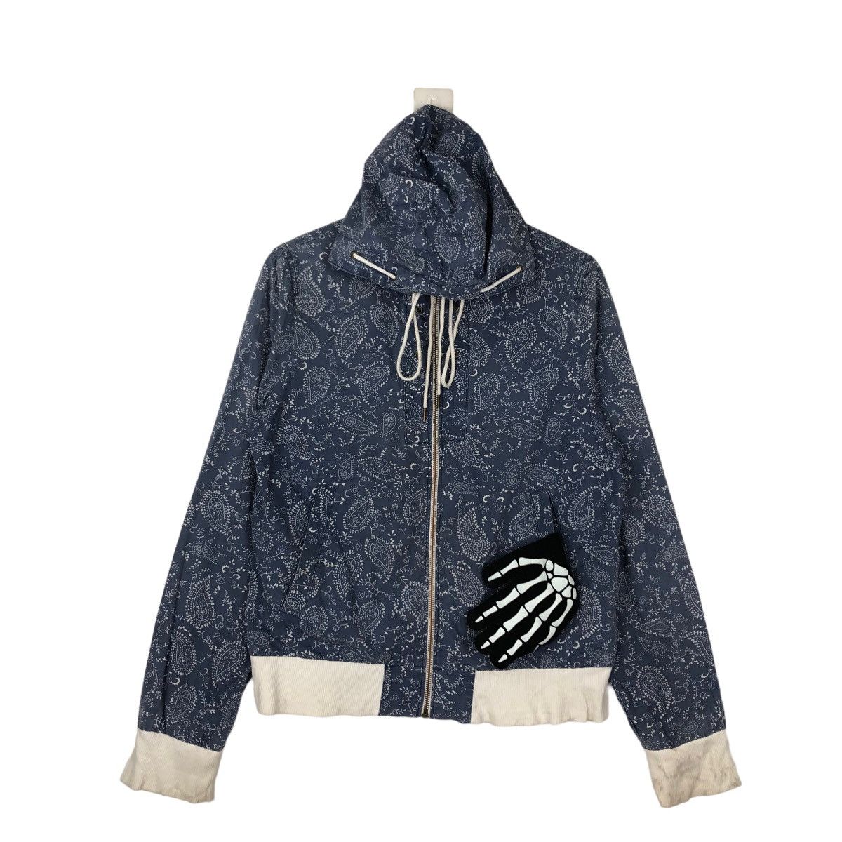 Japanese Brand VINTAGE H&M PESLEY DESIGN OVER PRINT JACKET JAPAN MADE Size US M / EU 48-50 / 2 - 1 Thumbnail
