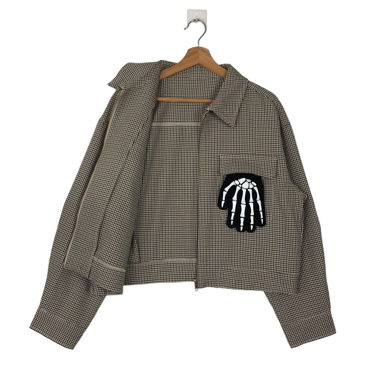 Japanese Brand VINTAGE BOMBER JACKET TARTAN DESIGN GU JAPAN ISSEY MIYAKE Size US XL / EU 56 / 4 - 8 Thumbnail