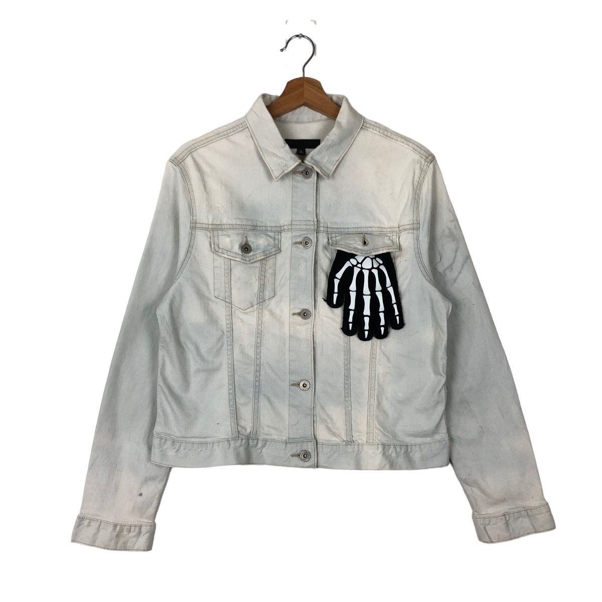 Japanese Brand VINTAGE TRUCKER RACER CROPPED DENIM JACKET UNIQLO JAPAN Size US XL / EU 56 / 4 - 1 Thumbnail