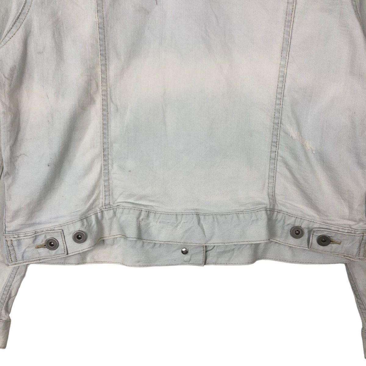 Japanese Brand VINTAGE TRUCKER RACER CROPPED DENIM JACKET UNIQLO JAPAN Size US XL / EU 56 / 4 - 8 Thumbnail