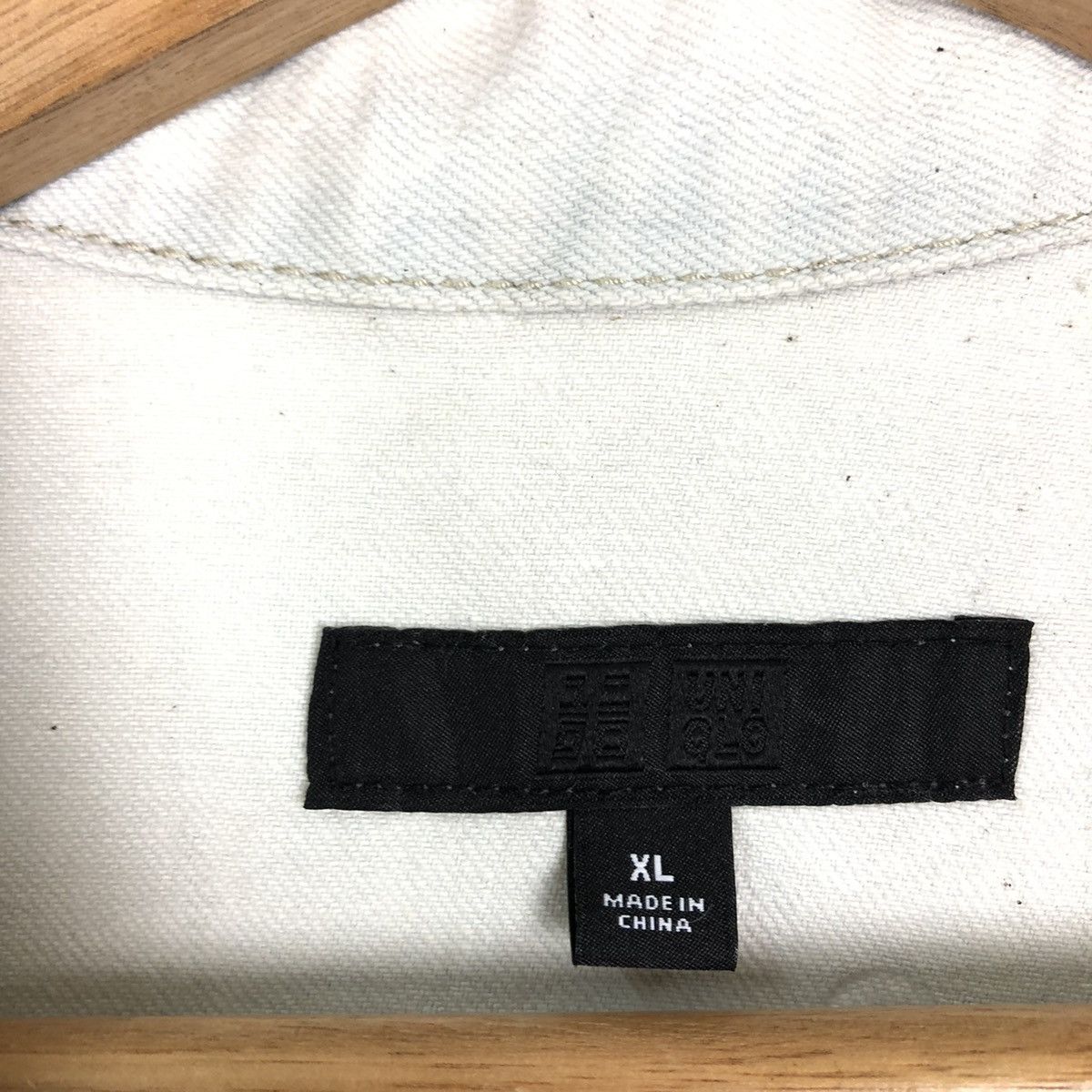 Japanese Brand VINTAGE TRUCKER RACER CROPPED DENIM JACKET UNIQLO JAPAN Size US XL / EU 56 / 4 - 14 Thumbnail